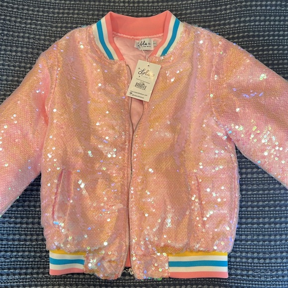 Sequin glitter bomber - Picture 2 of 6